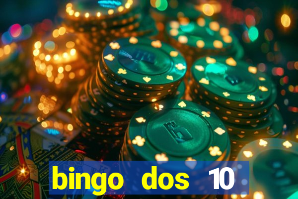 bingo dos 10 mandamentos da lei de deus